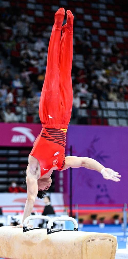 匈牙利体操选手优雅表现,赢得掌声 匈牙利体操选手优雅表现,赢得掌声